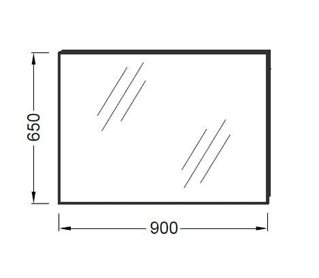 Зеркало Jacob Delafon Ove EB1083-NF