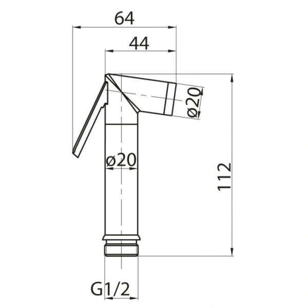 Гигиенический душ Cezares Articoli Vari CZR-ID1-01