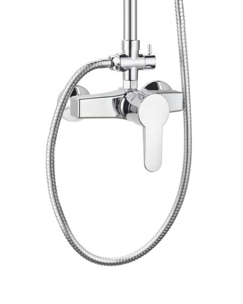 Душевая система с смесителем для душа OneLife P01-912cr хром