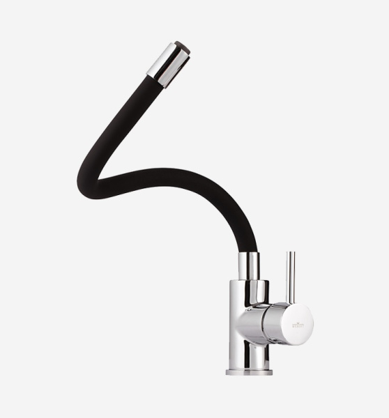 Смеситель для кухни Webert Viper VP920602564, черный/хром