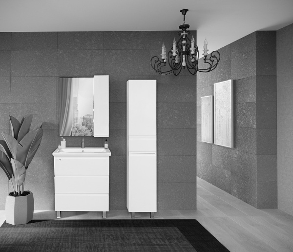 Зеркало-шкаф (68х80) Bellezza Асти 4616311021014