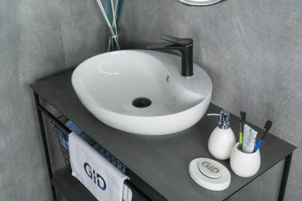 Раковина накладная (55х45) Gid N9088