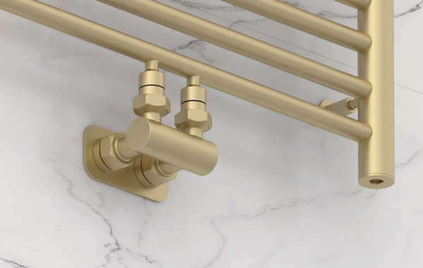 Модуль Сунержа угловой EU50 (2 х НР G 1/2" / 2 х НГ G 3/4") 022-1536-1234