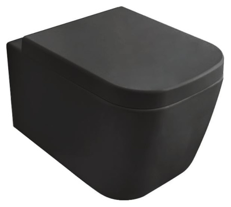 Крышка-сиденье Globo Stone SS026.AR nero opaco