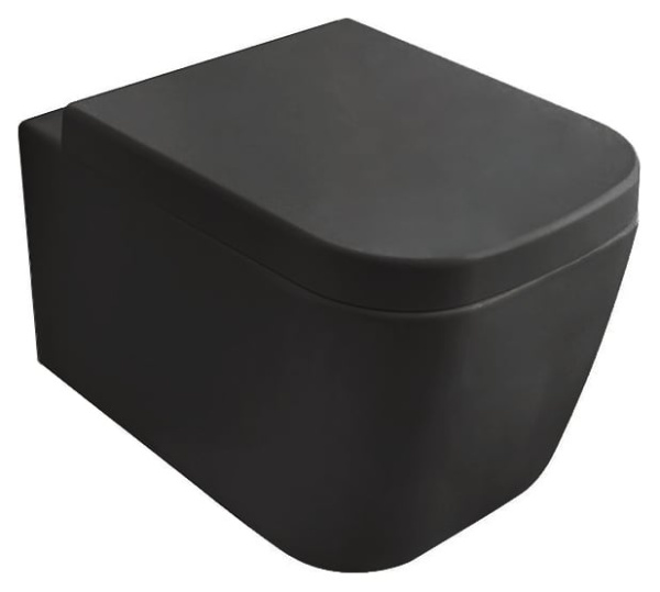 Крышка-сиденье Globo Stone SS026.AR nero opaco