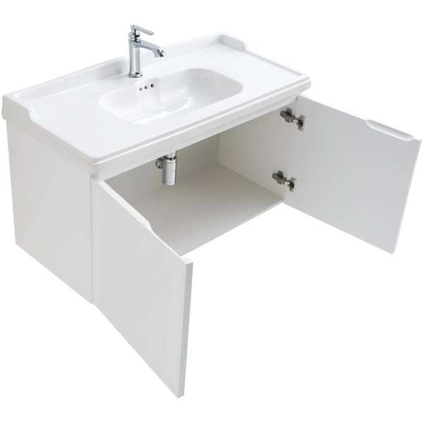 Тумба под раковину Cezares GIUBILEO-1000-2A-SC-BL Bianco Lucido