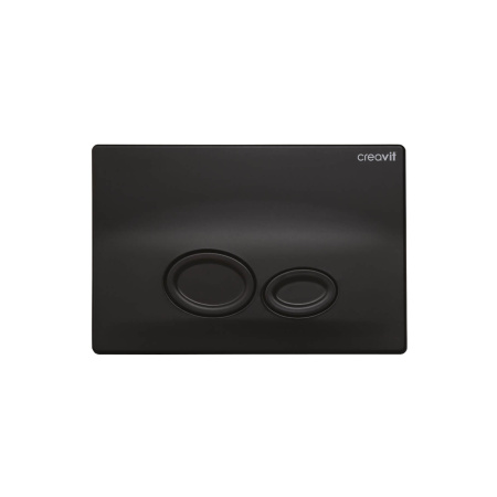 Клавиша смыва Creavit DROP GP2002.01 черная матовая