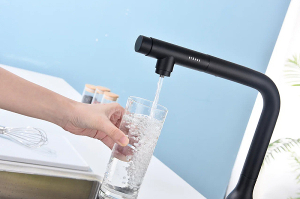 Смеситель для кухни с подключением к фильтру  Paulmark Urban Ur213104-401