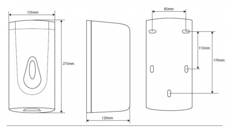 Автоматический диспенсер пены Bemeta Hotel 121209032