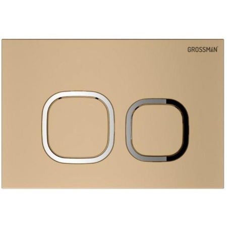 Комплект унитаза с инсталляцией Grossman Cosmo 97.4411SQC.02.310 с клавишей смыва