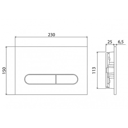 Комплект унитаза с инсталляцией BelBagno BB3103CHR/SC/BB002-80/BB005-PR-CHROME