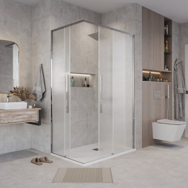 Душевой уголок (90х80) Grossman Galaxy 300.K33.01.9080.10.02