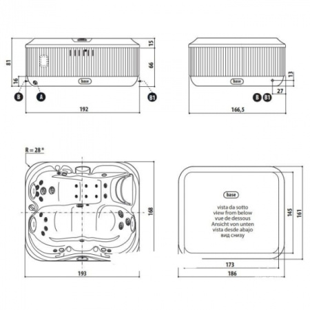 Мини бассейн Jacuzzi Spa 944499585