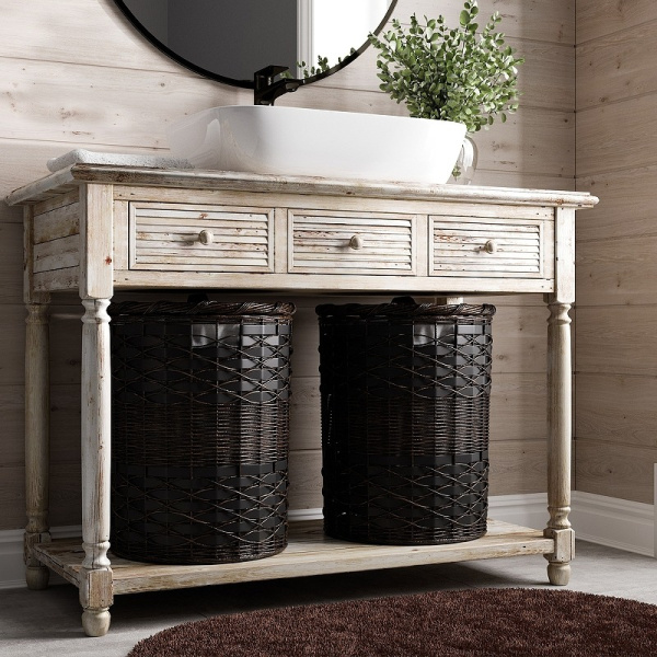 Корзина для белья WasserKRAFT Bever WB-240-M