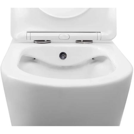 Унитаз подвесной безободковый с функцией биде Art&Max Zoe AM9322C1CHR/SC микролифт