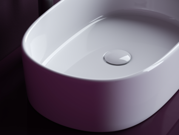 Раковина накладная (56,1х35,9) Ceramica Nova Element CN6075