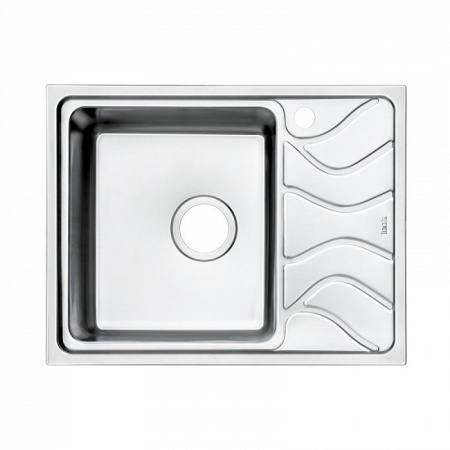 Кухонная мойка, нержавеющая сталь iddis Reeva REE61SLi77, сталь