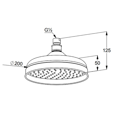 Верхний душ Kludi Adlon/1926 2751005