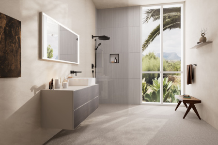 Смеситель для раковины встраиваемый Hansgrohe Metropol 32526670 черный матовый 