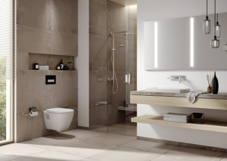 Подвесной унитаз с функцией биде  Serel Smart SM12BM