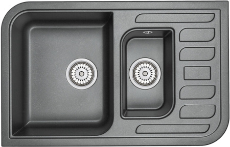 Кухонная мойка (78х50) EMAR EMQ-2780.Q Оникс