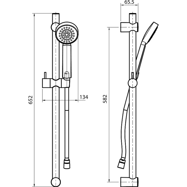 Душевой гарнитур Koller Pool Round SR03600