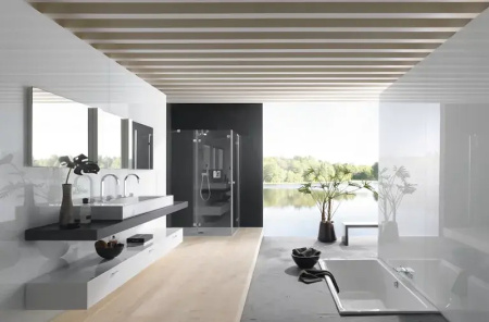 Стальная ванна (200х100) Bette Free 6832-000 AS с шумоизоляцией и антискользящим покрытием