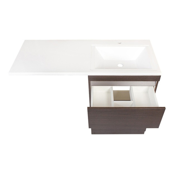 Тумба под стиральную машину напольная Style Line Даллас СС-00000424 белый