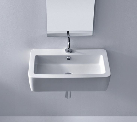 Раковина подвесная (60х43) Kerasan Ego 324201*1 белая 