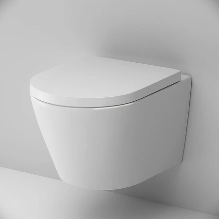 Комплект унитаза с инсталляцией Am.Pm Sense FlashClean IS110101.741701 с сиденьем микролифт, кнопка белый глянец