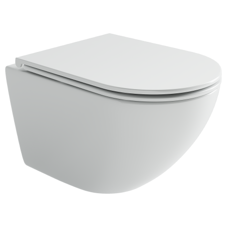 Унитаз подвесной Ceramicanova Whirl торнадо 3.0 CN11007T сиденье микролифт 