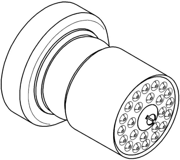 Боковой душ  Grohe Relexa plus 28198 000 (28198000)