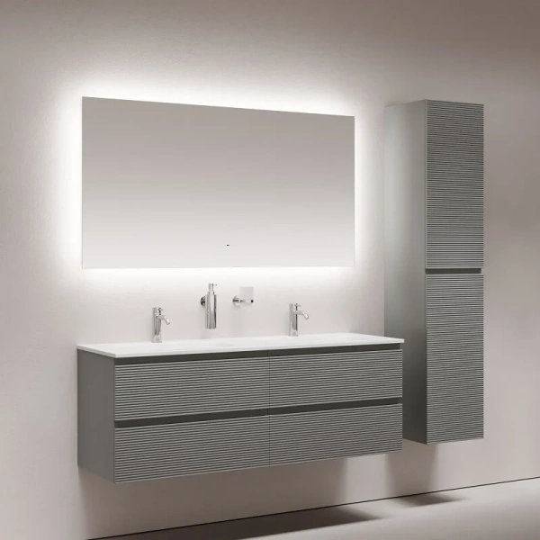 Зеркало с подсветкой Sancos  Square (140х80) SQ1400