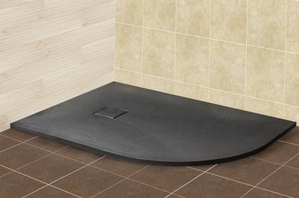 Душевой поддон левый (120х90) RGW Stone Tray ST/AL-G Графит 16154129-02L Душевой поддон левый (120х90) RGW Stone Tray ST/AL-G Графит 16154129-02L