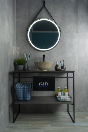 Раковина накладная (32х32) Gid Mnc488