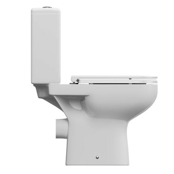 Унитаз напольный безободковый Cersanit COLOUR Clean On 011 3/5 DPL EO S-KO-COL011-3/5-COn-DL-w