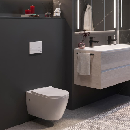 Комплект унитаза с инсталляцией Berges Wasserhaus Novum Rimless 043216