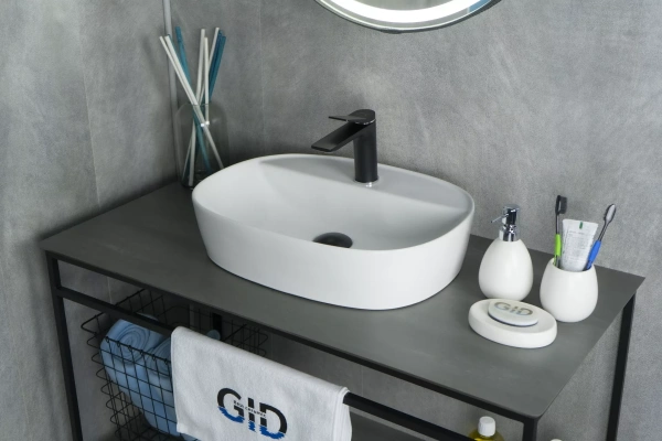 Раковина накладная (50х38) Gid N9045