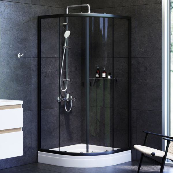 Душевой уголок (90х90) Am.Pm X-Joy Twin Slide W88G-205-090BT64