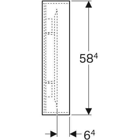 Зеркало с подсветкой GEBERIT Citterio 500.570.JJ.1