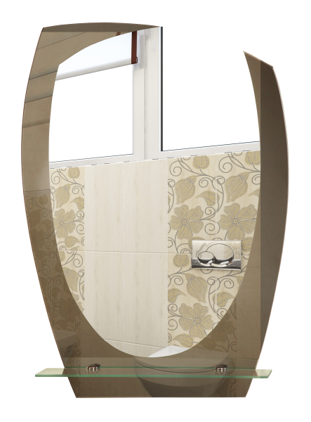 Зеркало (48x66,5) Continent Азалия В038