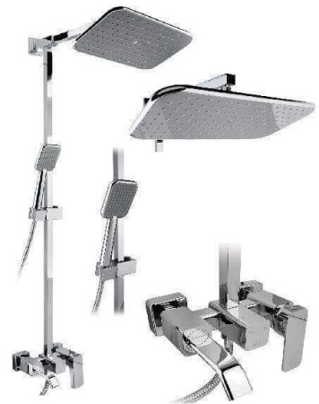 Душевая система Timo Selene SX-1013 chrome