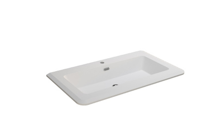 Раковина Cezares Idra 50264 95,5x49 см, накладная, белый матовый Bianco opaco