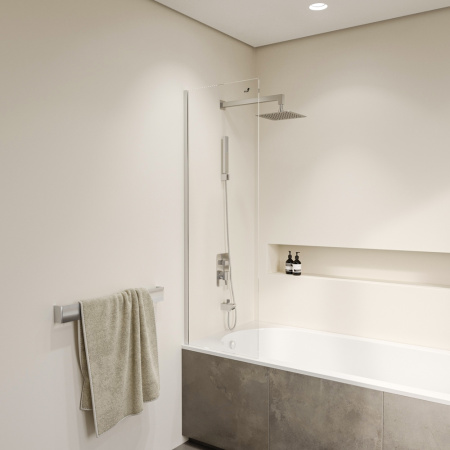 Шторка на ванну 40 см RGW Screens SC-056 351105640-11 прозрачное