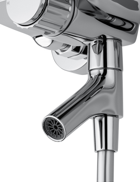 Смеситель для ванны с душем WONZON & WOGHAND CLICK, хром WW-FE05L221-CR