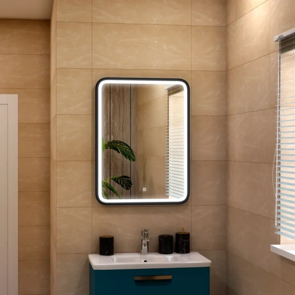 Зеркало с подсветкой Art&Max GENOVA AM-Gen-600-800-DS-F