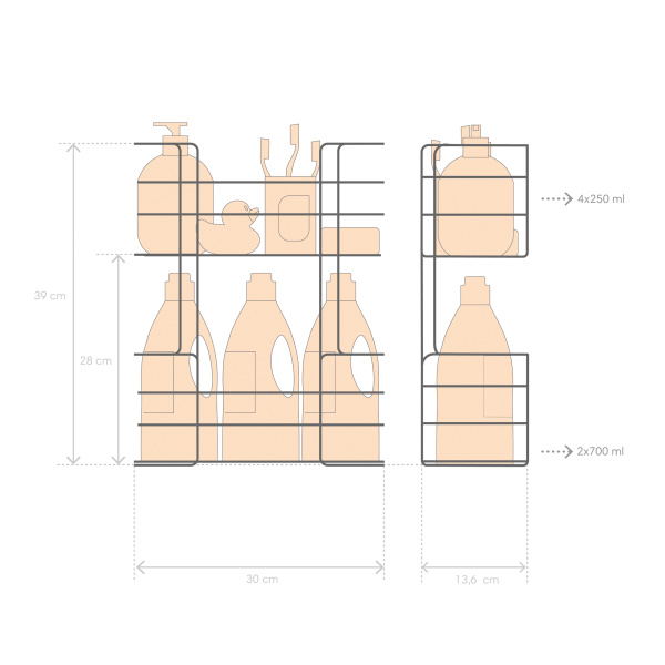 Полка прямоугольная ЧМЗ Новые горизонты  503-002-01