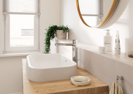 Смеситель для раковины с донным клапаном Hansgrohe Vernis Blend 71572000 хром