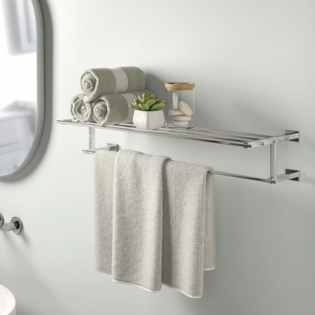 Полочка для полотенец Grohe Essentials Cube 40512 DC1 (40512DC1) суперсталь
