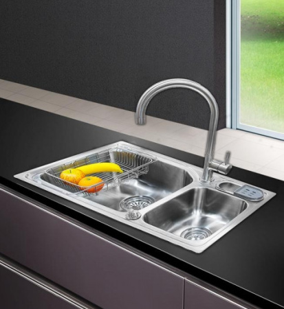 Кухонная мойка (81х46) Oulin OL-H9818